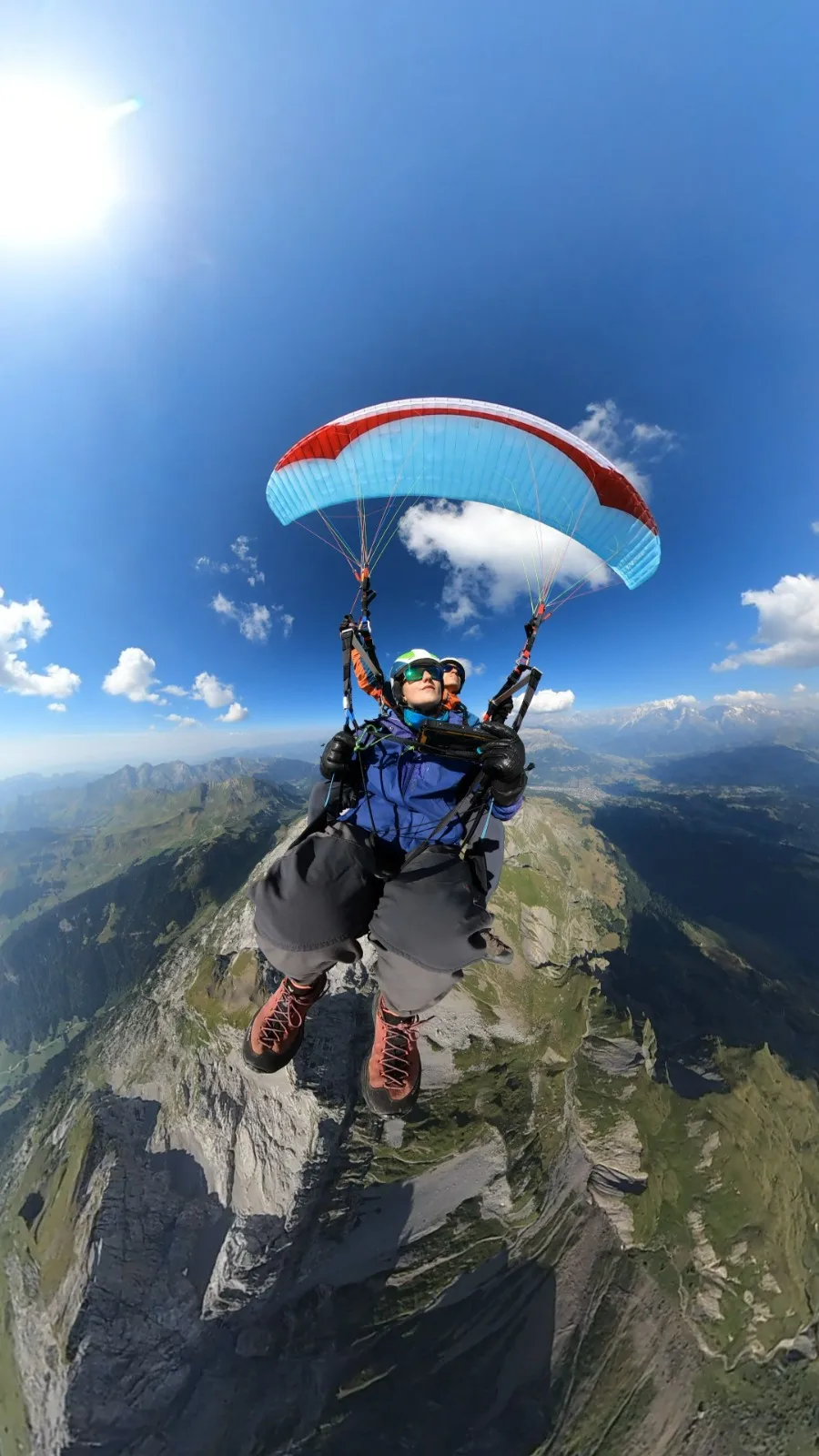 Vuelo de montaña sobre Berga
